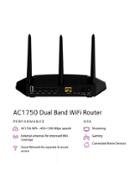 Wireless Ac1750 Mbps Dual Band Gigabit Smart Wifi Router (R6350) Mug FREE
