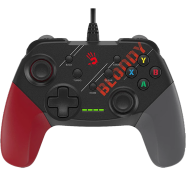 A4TECH GP30 Ergonomic Shape, Dual Vibration Motors, Turbo Speed Usb Gamepad Sports Red