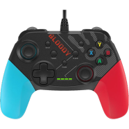 A4Tech GP30 Ergonomic Shape, Dual Vibration Motors, Turbo Speed Usb Gamepad Sports Blue