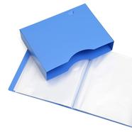 A4 Presentation Display Book File Folder With 100 Pockets 200/Sides Blue