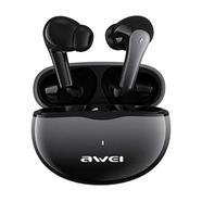 AWEI T62 TWS Bluetooth 5.3 ENC Noise Cancellation Earbuds-Black