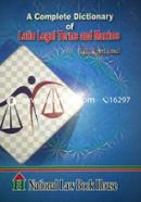 A Complete Dictionary of Latin Legal Terms and Maxims