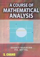 A Course of Mathematical Analysis
