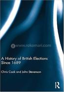A History of British Elections since 1689