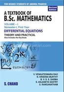 A Textbook of B.Sc. Mathematics (Differential Equations)