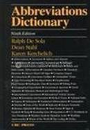 Abbreviations Dictionary