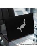 DDecorator Abstract Art B/W Laptop Sticker - (LSKN821)