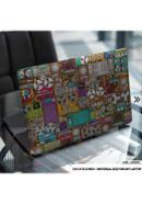 DDecorator Abstract art laptop sticker - (LSKN983)