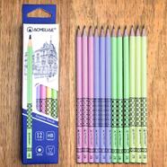 Acmeliae 2B MultiColor Body Graphite Pencils 43518 - (12pcs/Box)
