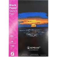 Acmeliae (43854) Sketch Pad for Black Paper (A5, 148*210mm) 