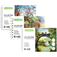 Acmeliae Color Pad For Oil Based Color Pencils 30 Page 160g 8K 375*260mm - 44025