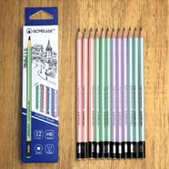 Acmeliae HB MultiColor Body Graphite Pencils 43516 (12pcs/Box)