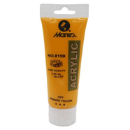 Acrylic Colour Paint Orange Yellow- 75ml