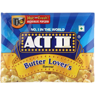 Act II Butter Lovers Microwave Popcorn (99 gm) - AI10