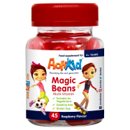 ActiKid® Magic Beans Multi-Vitamin Raspberry Flavour - 45 Softgel