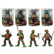 Action Figure NECA Teenage Mutant Ninja Turtles In Tube Packaging Set of 4 image