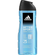 Adidas After Sport 3 Body Hair Face Shower Gel 400 ml (UAE) - 139701149