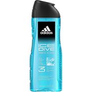 Adidas Ice Dive Refreshing 3 in 1 Shower Gel 400 ml (UAE) - 139701192