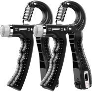 Adjustable Hand Grips Strengthener With Monitor - 1 Pair (multicolor). icon