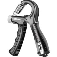 Adjustable Hand Grips Strengthener with Monitor 