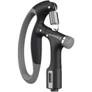 Adjustable Heavy-Duty 10-100Kg Hand Grip Exerciser – Black