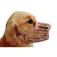 Adjustable Plastic Basket Dog Muzzle Mouth Mesh