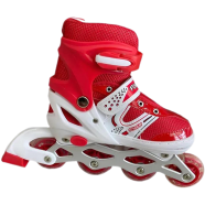 Adjustable Roller Skating - M size (35-38) - Red