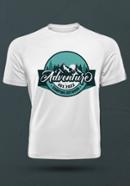 Adventure Campaign Outdoors Est. 2022 Men's Stylish Half Sleeve T-Shirt - Size: XL