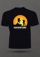 Adventure Extreme Journey Men's Stylish Half Sleeve T-Shirt - Size: M
