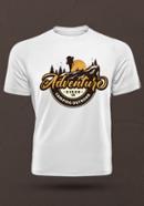 Adventures Camping Outdoor Since 98 Men's Stylish Half Sleeve T-Shirt - Size: M