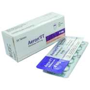 Aeron FT 4mg 10's Strip Tablets icon