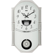 Ajanta Wall Clock – Classic Musical Pendulum Quartz Wall Clock 427 – White