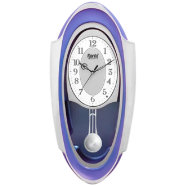 Ajanta Wall Clock – Classic Musical Pendulum Quartz Wall Clock 1627 – Violet