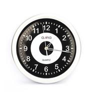 Ajina Logan Classic Wall Clock-Black-Step - 881311