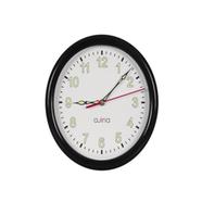 Ajina Logan Wall Clock Round- Black - 918008