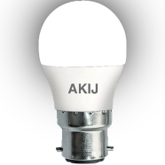 Akij B22 Super Bright AC LED Bulb 3W DL Pin