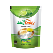Akij Daily Liquid Dishwash Refill - 250ml