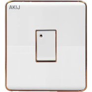 Akij Delight 1 Gang 1 Way Switch