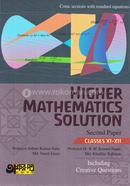 Akkharpatra Higher Mathematics Solution Second Paper (Class 11-12) - English Version