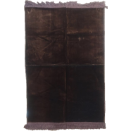 Al-Madina Plain Quality Turkey Janamaz Chocolate Color- (One Color Janamaz )