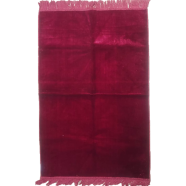 Al-Madina Plain Quality Turkey Janamaz Maroon Color- (One Color Janamaz ) icon