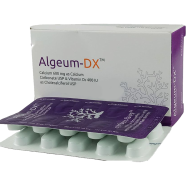Algeum-DX 600 mg Plus 400 IU 10's Strip Tablet icon