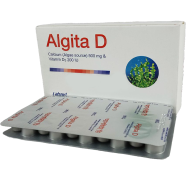 Algita D -500mg Plus 200IU 10's Strip Tablet 