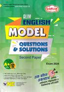Alim English Model Questions 