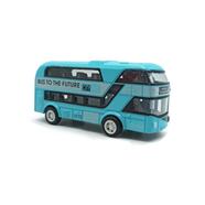 Mini Metal Bus Car (metal_bus_mini_b) - Blue