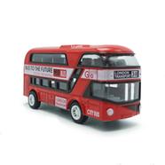 Mini Metal Bus Car (metal_bus_mini_r) - Red 