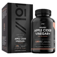 Alpha01 Organic Apple Cider Vinegar 1280mg - 120 Capsules