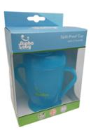 Alpha Baby Spill-Proof Cup Mum Pot - Blue - AB-302001WB
