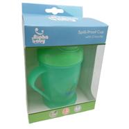 Alpha Baby Spill-Proof Cup Mum Pot - Green - AB-302001WB