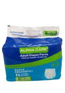 Alpha Care Adult Diaper Pants - L (10pcs)